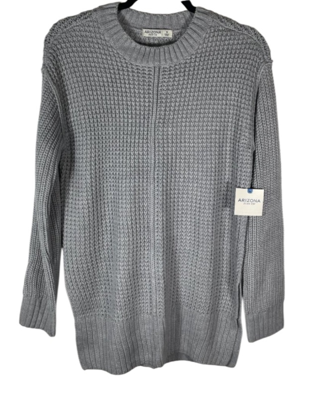 NWT Arizona Knitted Sweater in Light Heather Grey